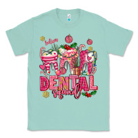 Seafoam pink christmas teeth dental squad Classic Tee - AdoDesignShop
