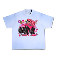 Grape Ice crush breast cancer monster truck with dinosaur Urban Heavy Tee - JahusDesignShop