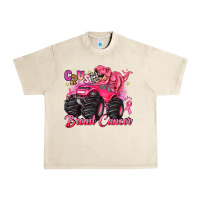 Sandshell crush breast cancer monster truck with dinosaur Urban Heavy Tee - JahusDesignShop
