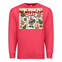 Cardinal Boojee Christmas cake Premium Sweatshirt - MaliasSmallBusiness