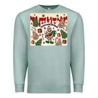 Seafoam Boojee Christmas cake Premium Sweatshirt - MaliasSmallBusiness