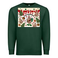 Sports Green Boojee Christmas cake Premium Sweatshirt - MaliasSmallBusiness