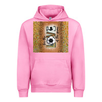Fuchsia Pink for the love of the game with soccer tumbler tbs Urban Hoodie - TumblerDesignByShophia