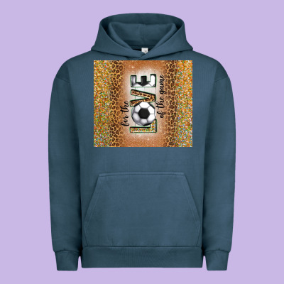 For The Love Of The Game With Soccer Tumbler Tbs Urban Hoodie Designed By Tumblerdesignbyshophia