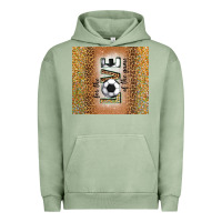 Pigment Oil Green for the love of the game with soccer tumbler tbs Urban Hoodie - TumblerDesignByShophia
