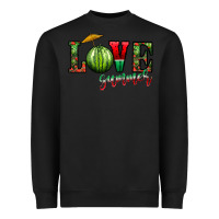 Black love summer Heavyweight Sweatshirt - CowhideDigitalArt