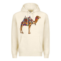 Tofu camel with colorful saddle Premium Hoodie - BarkalooDesign