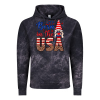 Cloud Black Born in the USA gnome Vintage Hoodie - Neo Western