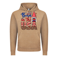 Vintage Coffee Born in the USA gnome Vintage Hoodie - Neo Western