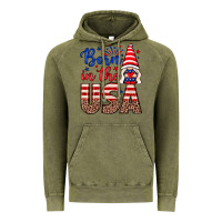 Vintage Olive Born in the USA gnome Vintage Hoodie - Neo Western
