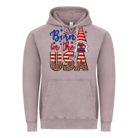 Vintage Zinc Born in the USA gnome Vintage Hoodie - Neo Western
