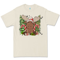 Bone christmas reindeer Premium Tee - MaliasSmallBusiness