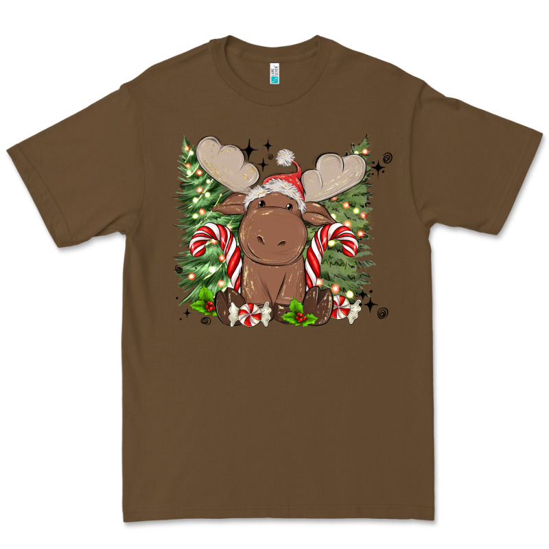 Christmas Reindeer Premium Tee by MaliasSmallBusiness | Teevron