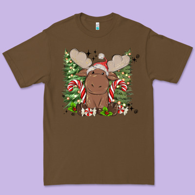 Premium Tee christmas reindeer