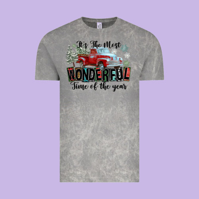 It's The Most Wonderful Time Of The Year Vintage Tee Designed By Fadigitalartstudio