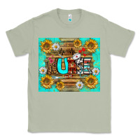 Matcha sunflower and daisy nurse tumbler Classic Tee - BundleAndBundleShop
