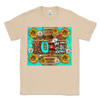 Mushroom sunflower and daisy nurse tumbler Classic Tee - BundleAndBundleShop