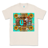 Natural sunflower and daisy nurse tumbler Classic Tee - BundleAndBundleShop