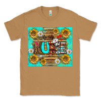 Toasted Coconut sunflower and daisy nurse tumbler Classic Tee - BundleAndBundleShop