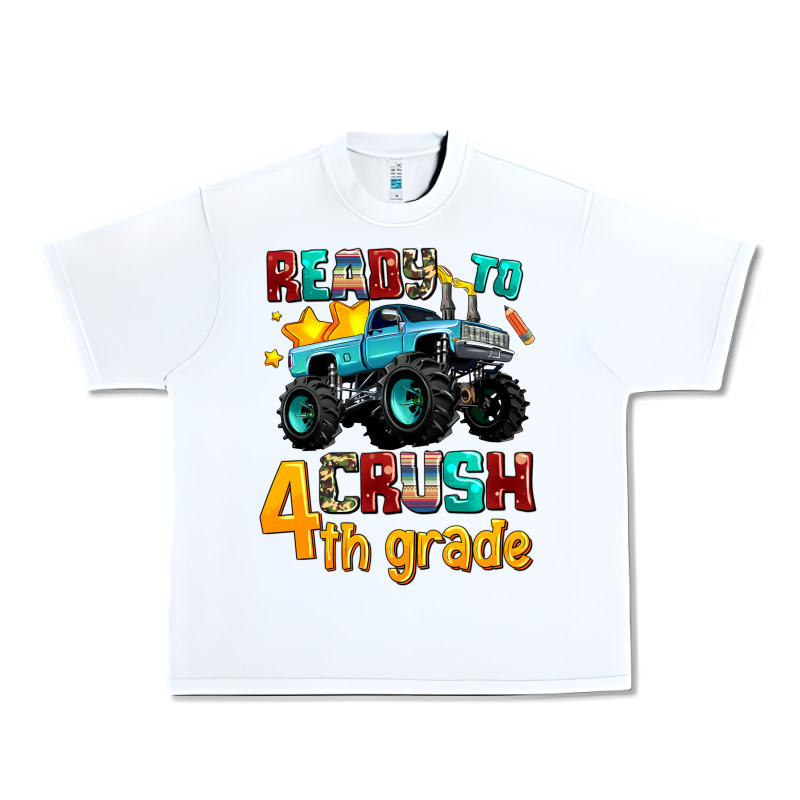 Ready To School Crush 4th Grade Urban Heavy Tee by AdoDesignShop | Teevron