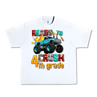 White ready to school crush 4th grade Urban Heavy Tee - AdoDesignShop