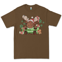 Cacao christmas reindeer Premium Tee - MaliasSmallBusiness