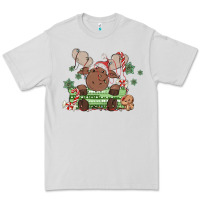 Dove Grey christmas reindeer Premium Tee - MaliasSmallBusiness