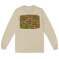 Mushroom cinco de mayo cactus Long Sleeve Tee - Artiststas