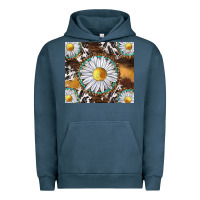 Pigment Midnight Navy western daisy and cowhide tumbler tbs Urban Hoodie - TumblerDesignByShophia