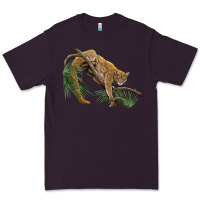Plum florida panther Premium Tee - BarkalooDesign
