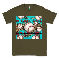 Army Green baseball Classic Tee - JahusDesignShop