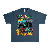 Midnight Navy ready to school crush 3rd grade Urban Heavy Tee - AdoDesignShop