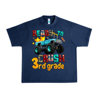 Navy ready to school crush 3rd grade Urban Heavy Tee - AdoDesignShop