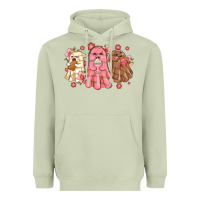 Matcha mexican desert ghosts Heavyweight Hoodie - MaliasSmallBusiness