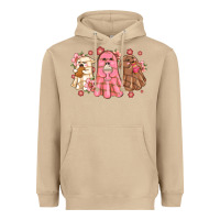 Mushroom mexican desert ghosts Heavyweight Hoodie - MaliasSmallBusiness