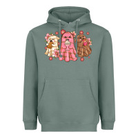 Sage mexican desert ghosts Heavyweight Hoodie - MaliasSmallBusiness