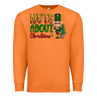Carrot Nuts about Christmas Nutcracker Premium Sweatshirt - NancyCooperArtShop