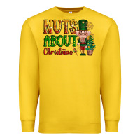 Lemon Nuts about Christmas Nutcracker Premium Sweatshirt - NancyCooperArtShop