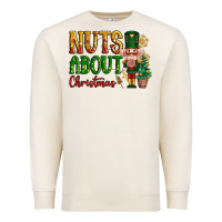 Sandshell Nuts about Christmas Nutcracker Premium Sweatshirt - NancyCooperArtShop