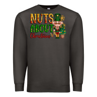 Smoke Nuts about Christmas Nutcracker Premium Sweatshirt - NancyCooperArtShop