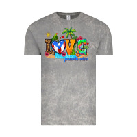Cloud Rock love puerto rico Vintage Tee - AdoDesignShop