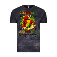 Cloud Black celebrate juneteenth know your history Vintage Tee - HRA Design Shop