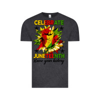 Vintage Black celebrate juneteenth know your history Vintage Tee - HRA Design Shop