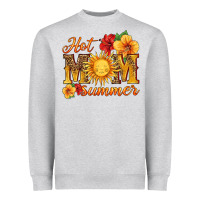 Heather Grey hot mom summer Heavyweight Sweatshirt - HRA Design Shop