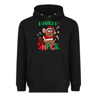 Black lookin' like a snack christmas character Heavyweight Hoodie - MaliasSmallBusiness