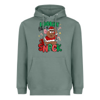 Sage lookin' like a snack christmas character Heavyweight Hoodie - MaliasSmallBusiness
