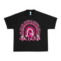 Black heal cancer rainbow Urban Heavy Tee - JahusDesignShop