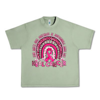 Oil Green heal cancer rainbow Urban Heavy Tee - JahusDesignShop