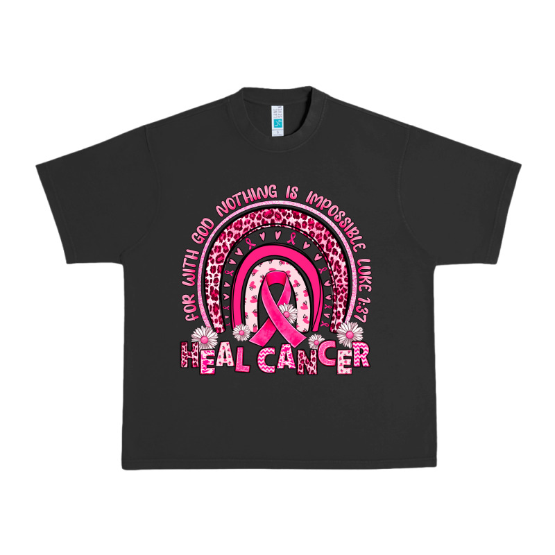 Heal Cancer Rainbow Urban Heavy Tee by JahusDesignShop | Teevron