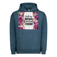 Pigment Midnight Navy first my mother forever my friend tumbler tbs Urban Hoodie - TumblerDesignByShophia